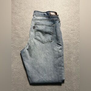 Levi’s Bold Curve Slim Leg Jeans 28x34 Women’s Blue Stretch Denim Mid Rise